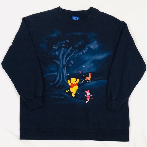 Vintage Sweaters - Women’s Vintage Embroidered Poo Crewneck